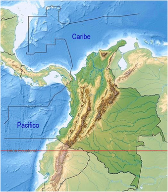 15 Colombia Fronteras y Órbita Geoestacionaria