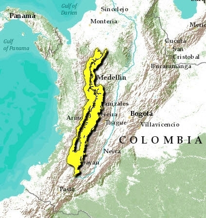 24 cauca-valley-montane-forests-map
