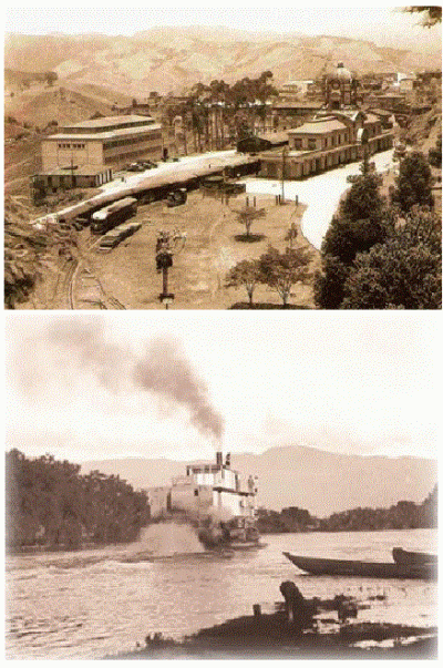 2 Ferrocarril de Caldas y Vapor por el rio Cauca