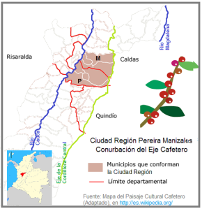 Ciudad Región Pereira Manizales  - Conurbación del Eje Cafetero